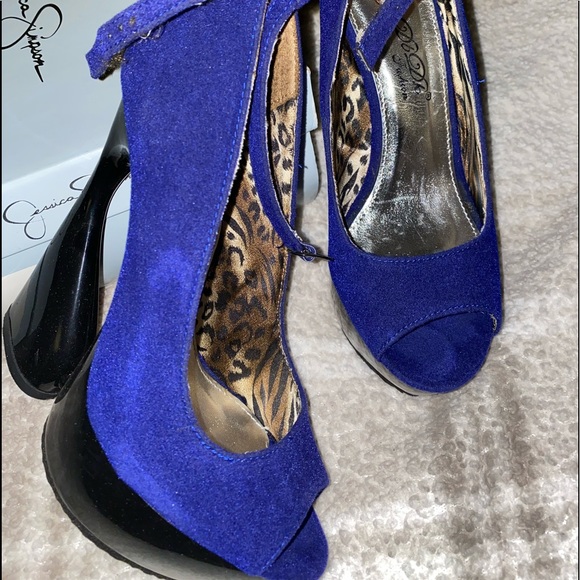 Jessica Simpson Unique Chunk Heels! - Picture 4 of 6